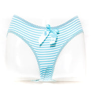 Pack of 3 Cotton Jersey Panty - Stripe & Flower Panty - Mix Colour - Panty - diKHAWA Online Shopping in Pakistan