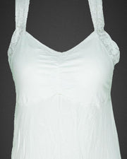 Ladies Camisole Padded With Lace - Color White - 3051