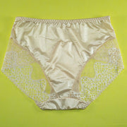 Pack of 2 - Women's Sexy Full Lace Panties, Fashion Transparent Floral Bow Soft Briefs Sexy Lingerie - Flourish Mix Colors - 2348