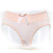Pack of 3 Cotton Jersey Panty - Mini Stripes Panty - Mix Colour - Panty - diKHAWA Online Shopping in Pakistan