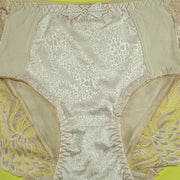Pack of 2 - Soft Cotton Silk Net Panty Floral Print - Flourish Mix Colors - 2321