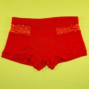 Pack of 3 - Women's Sexy Cotton Net Panties Seamless Soft Lingerie Briefs Underwear - Flourish Mix Colors - 6359
