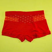 Pack of 3 - Women's Sexy Cotton Net Panties Seamless Soft Lingerie Briefs Underwear - Flourish Mix Colors - 6359