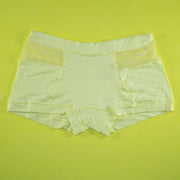 Pack of 3 - Women's Sexy Cotton Net Panties Seamless Soft Lingerie Briefs Underwear - Flourish Mix Colors - 6359