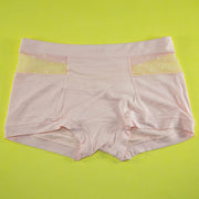 Pack of 3 - Women's Sexy Cotton Net Panties Seamless Soft Lingerie Briefs Underwear - Flourish Mix Colors - 6359