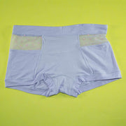 Pack of 3 - Women's Sexy Cotton Net Panties Seamless Soft Lingerie Briefs Underwear - Flourish Mix Colors - 6359