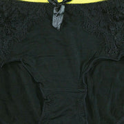 Pack of 3 - Soft Cotton Panty With Lace - Flourish Mix Colors Soft Cotton Panty - 9707