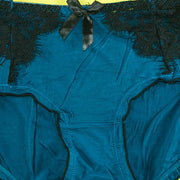 Pack of 3 - Soft Cotton Panty With Lace - Flourish Mix Colors Soft Cotton Panty - 9707