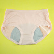 Pack of 3 - Period Panties For Women Breathable Leakproof - Flourish Mix Colors Cotton Periods Panty - 1506