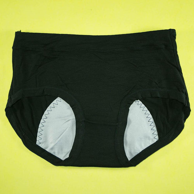Pack of 3 - Period Panties For Women Breathable Leakproof - Flourish Mix Colors Cotton Periods Panty - 1506