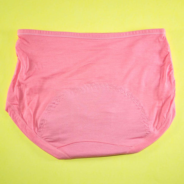Pack of 3 - Period Panties For Women Breathable Leakproof - Flourish Mix Colors Cotton Periods Panty - 1506
