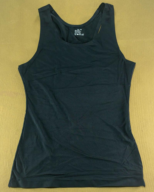 Plain Fancy Camisole For Women - Black Color - 184