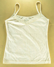 Pack of 3 Plain Cotton Camisole With Neck Lace For Women - SA-1