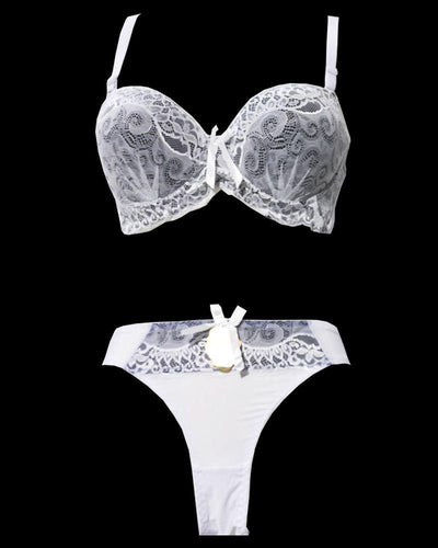 Fancy Bridal Bra Panty Sets - Single Padded Underwired Bra Panty Sets - BS201 - Bra Panty Sets - diKHAWA Online Shopping in Pakistan