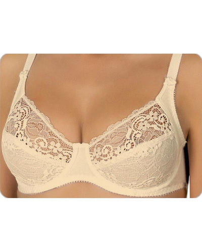 Skin Bridal Bra , Non Padded - Under Wired Bra - Yadaili