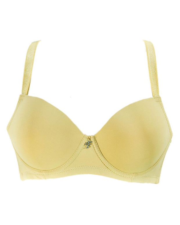 Skin Pushup Bra - Single Padded Underwired Bra  - Flourish - FL972