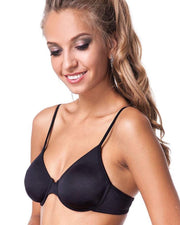 Branded Bra, Black Bra, Non Padded - Underwired Bra - By Kelitha (Italian Lingerie)