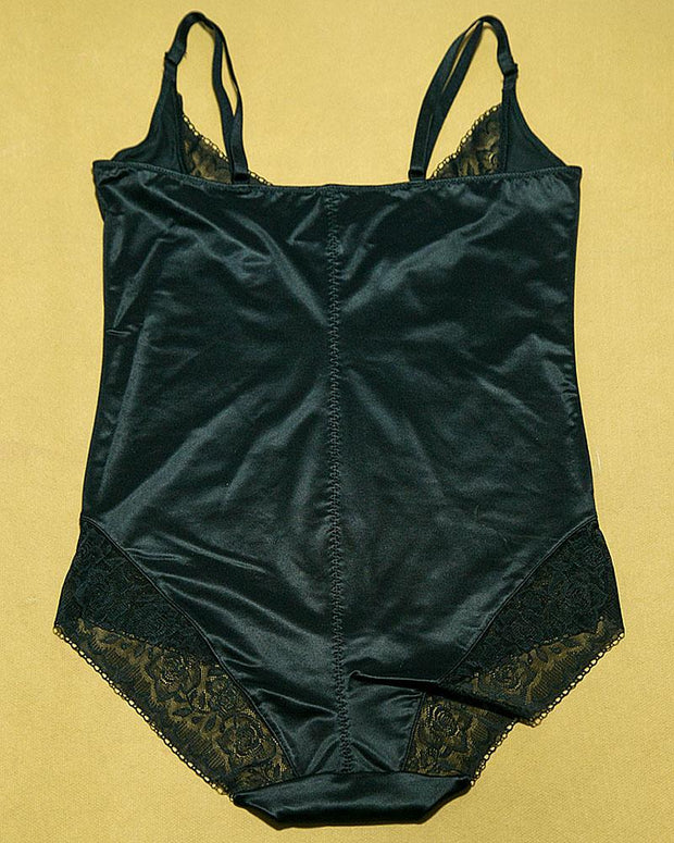 Ladies Black Silk Stretchable Slimming Secret Shapewear - 2100002