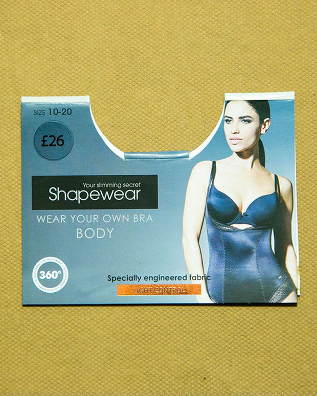 Ladies Black Silk Stretchable Slimming Secret Shapewear - 2100002