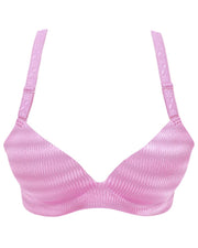 Self Design Sexy Soft Touch Push Up Bra - Pink