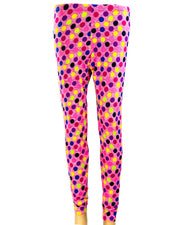 Colorful Polka Dotted Cotton Sleepwear For Women