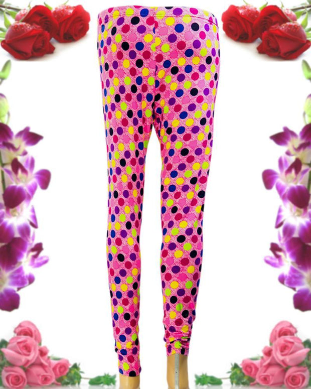 Colorful Polka Dotted Cotton Sleepwear For Women