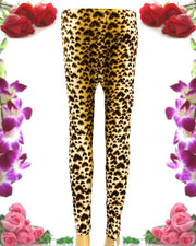 Cheetah Printed Tights - Jersey Pajama For Women - PP-006