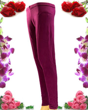 Plain Tights High Quality Fashion for Girls - ELS-8085-Maroon
