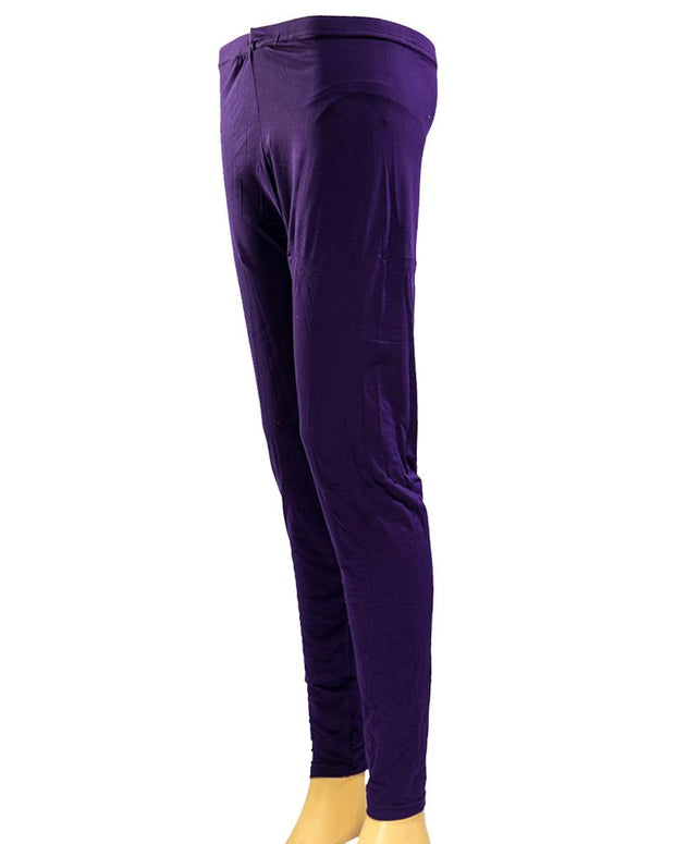 Plain Tights High Quality Fashion for Girls - ELS-8085-Purple