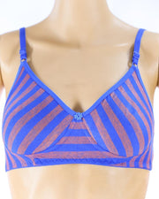 Pack of 3 - Madam Bra - M-3 - Non Padded, Non Wired Bra, Soft Jersey Cotton Bra