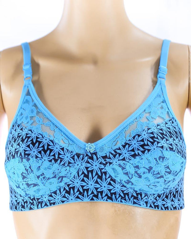 Pack of 3 Madam Bra - N1 - Non Padded Bra - Non Wired Bra