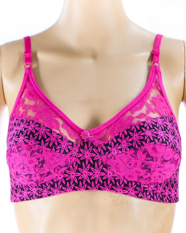 Pack of 2 Madam Bra - N1 - Non Padded Bra - Non Wired Bra