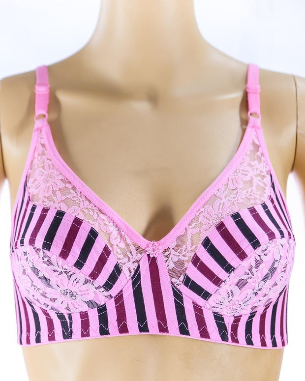 Pack of 2 Madam Bra - N4 - Non Padded Bra - Non Wired Bra