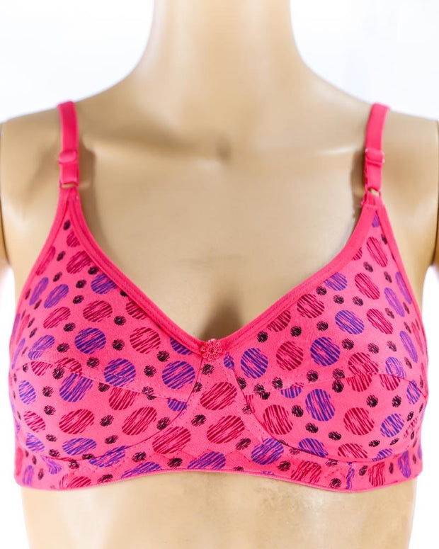 Pack of 3 Madam Bra - i16 - Non Padded Bra - Non Wired Bra