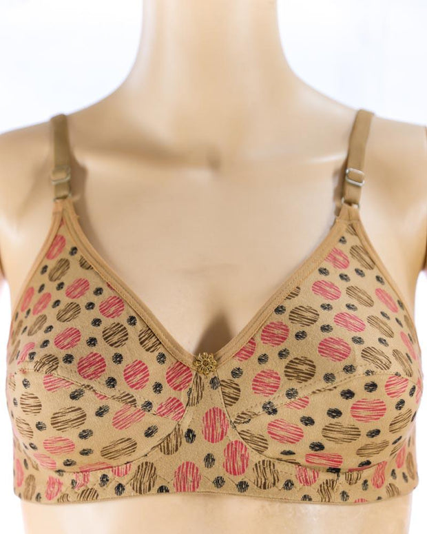Pack of 3 Madam Bra - i16 - Non Padded Bra - Non Wired Bra