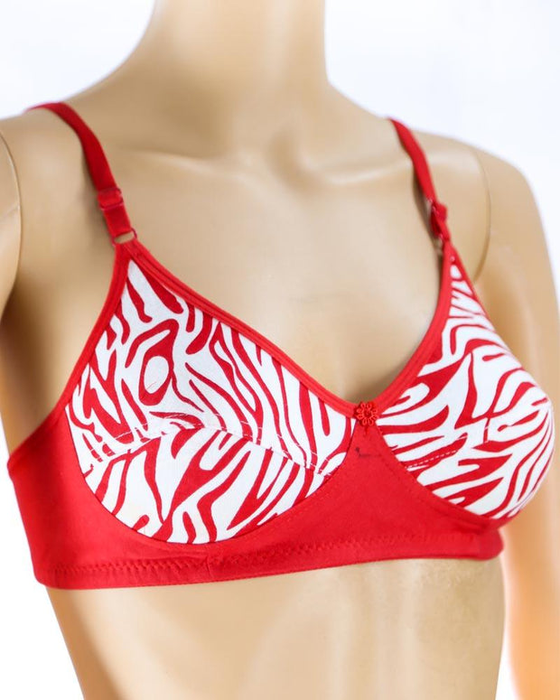 Pack of 2 Madam Bra - i17 - Non Padded Bra - Non Wired Bra
