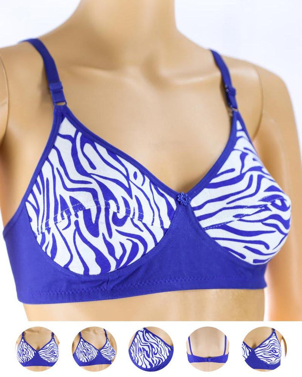 Pack of 3 Madam Bra - i17 - Non Padded Bra - Non Wired Bra