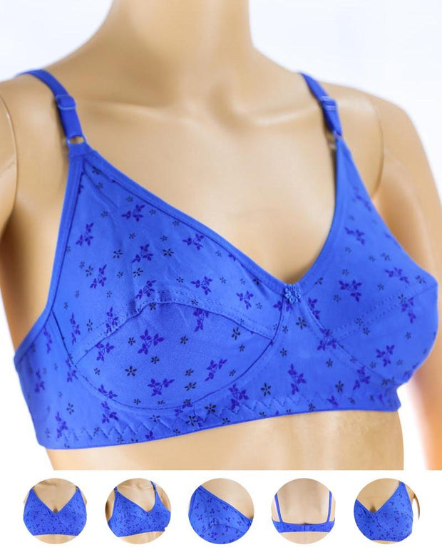Pack of 3 Madam Bra - i21 - Non Padded Bra - Non Wired Bra