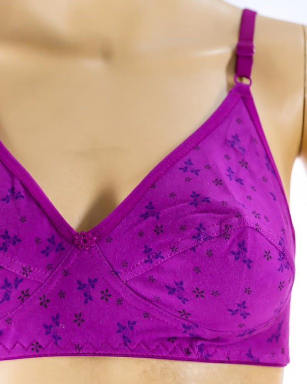 Pack of 3 Madam Bra - i21 - Non Padded Bra - Non Wired Bra