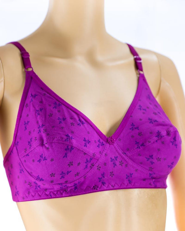 Pack of 3 Madam Bra - i21 - Non Padded Bra - Non Wired Bra