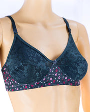 Pack of 3 Madam Bra - K-8244 - Non Padded Bra - Non Wired Bra