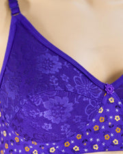 Pack of 2 Madam Bra - K-8244 - Non Padded Bra - Non Wired Bra