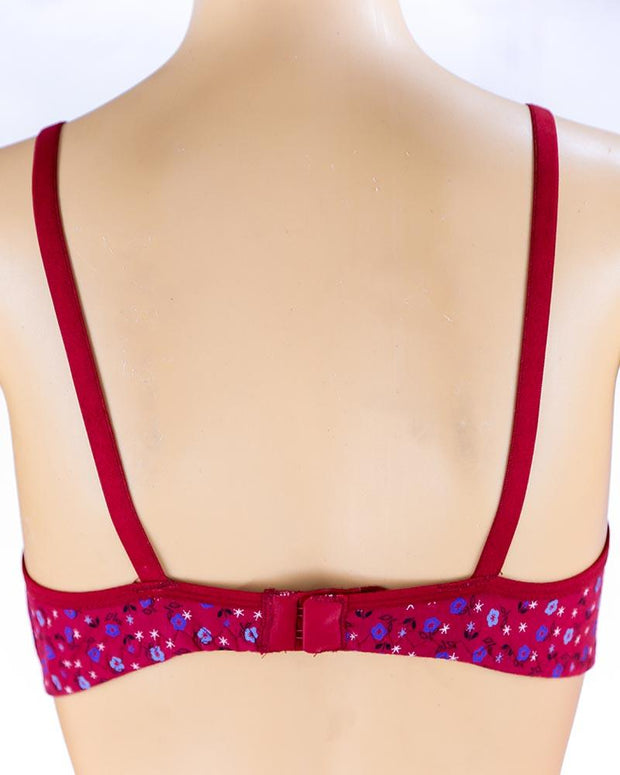 Pack of 3 Madam Bra - K-8244 - Non Padded Bra - Non Wired Bra