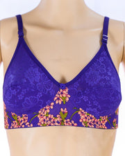 Pack of 3 Madam Bra - K-12267 - Non Padded Bra - Non Wired Bra