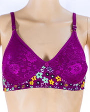 Pack of 2 Madam Bra - K-12275 - Non Padded Bra - Non Wired Bra