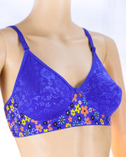 Pack of 3 Madam Bra - K-12275 - Non Padded Bra - Non Wired Bra