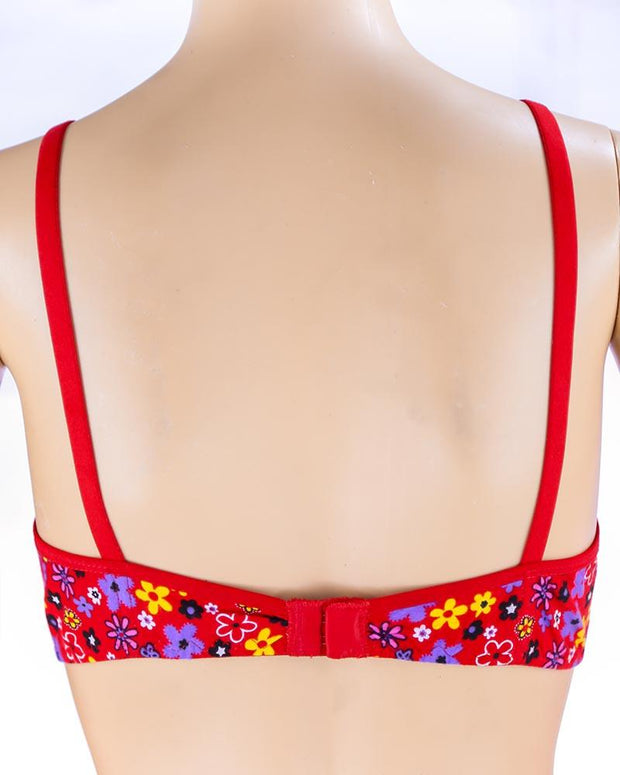 Pack of 3 Madam Bra - K-12275 - Non Padded Bra - Non Wired Bra