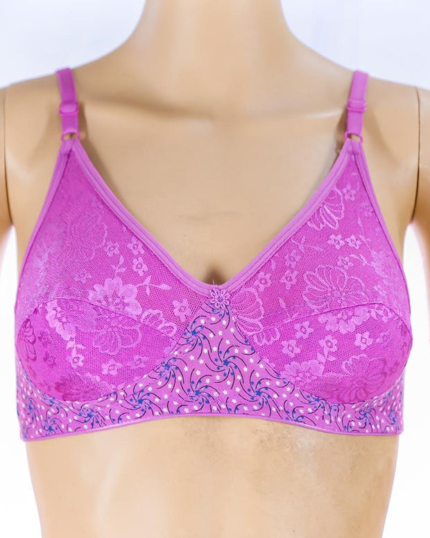 Pack of 2 Madam Bra - K-8238 - Non Padded Bra - Non Wired Bra