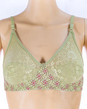 Pack of 3 Madam Bra - K-8238 - Non Padded Bra - Non Wired Bra