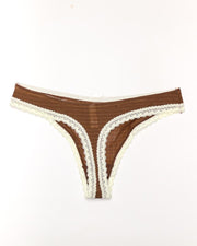 Pack of 3 Sexy Net Panty - Mix Colors & Designs